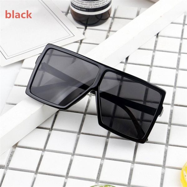 

2020 fashion trend kids sunglasses boys girls baby sun glasses eyewear child shades holiday beach stylish eyeglasses, Black