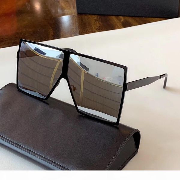 

182 sunglasses luxury fashion women brand deisnger popular full frame uv400 lens summer style big square frame come with case, White;black