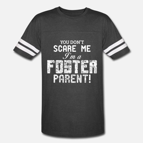 

dont scare me foster parent family adoption t shirt men knitted tee shirt o neck trend anti-wrinkle casual summer slim shirt