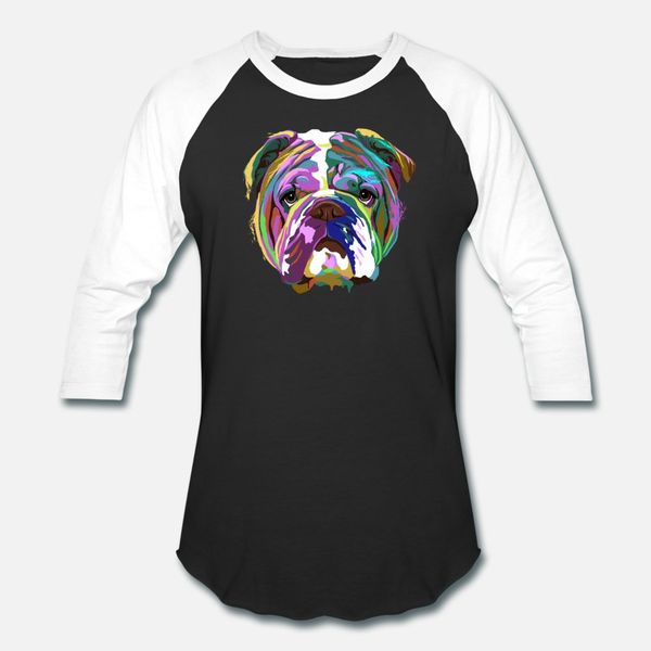 

english bulldog splash t shirt men designing tee shirt o-neck kawaii interesting casual summer style outfit shirt
