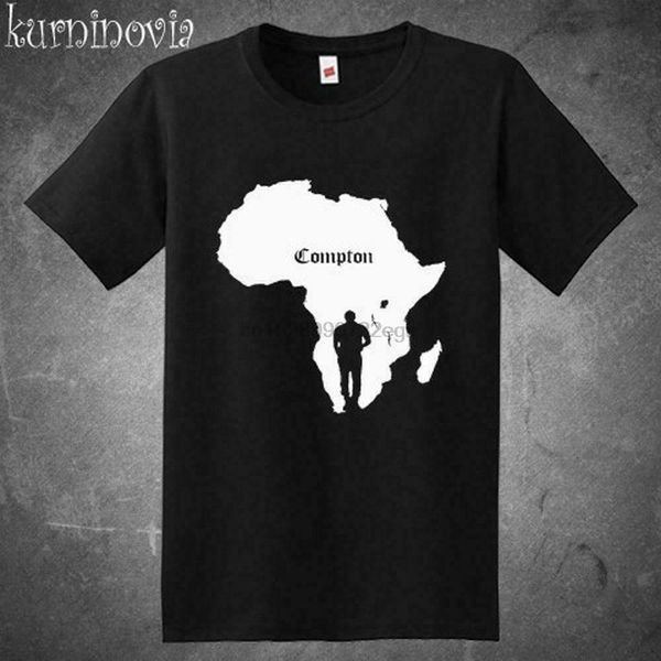 

new kendrick lamar africa compton music men black shirt usa size s-xxxl zm1