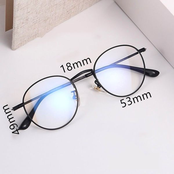 

delivery box] anti radiation myopia glasses for female students, Silver