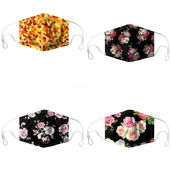 

printing lip face masks mouth mask funny dustproof mask mouth washable party face mask#402, Black