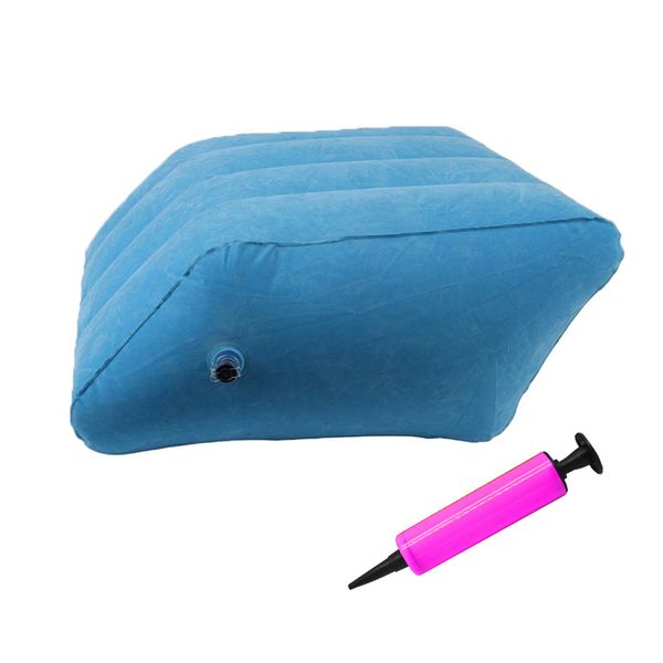 

pain relief portable travel kids adults sleeping footrest inflatable leg pillow