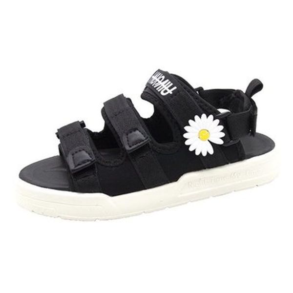 

sandals 2020 new summer casual all-match plus size sports women's sandals, Black