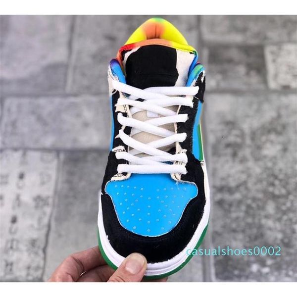 

grateful dead x low orange bears kids skateboarding casual shoes sb dunk men women sport shoes2 c02, Black