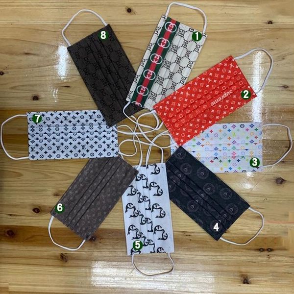 

2020 designer face mask fashion face masks washable breathable luxury designer mask trendy print reusable windproof anti-dust cycling masks