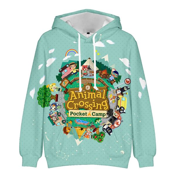 

2020 designer fashion new animal forest 3D men's clothing