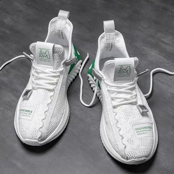 

trend men's shoes 2020 new style men breathable casual shoes mesh surface athletic fat men's summer