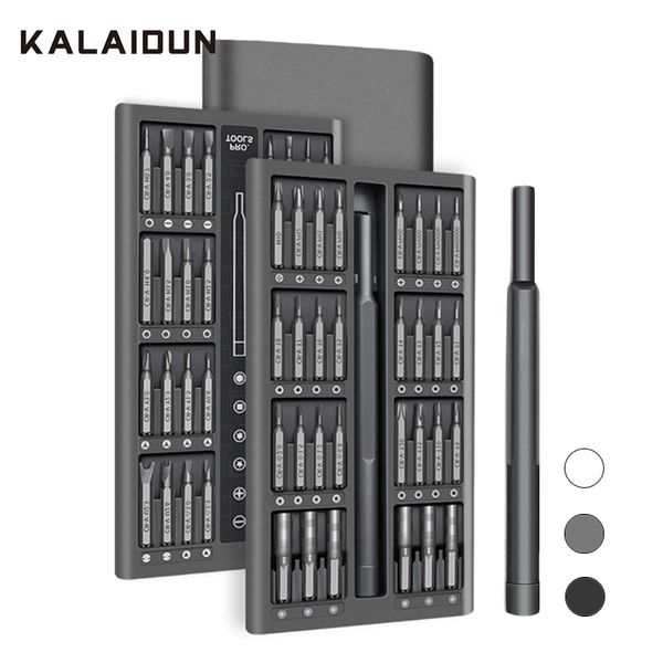 

kalaidun screwdriver set 63 in 1 precision screw driver torx bit magnetic hex bits mobile phone laprepair tools kit