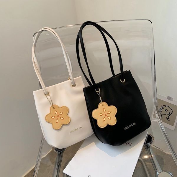 

fengting woman casual handbag fashion shoulder bags for women 2020 ladies designer white bucket ftb260