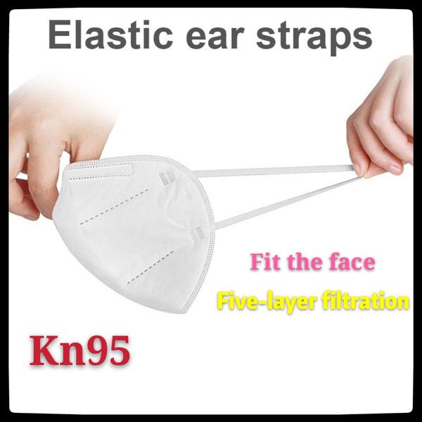 

Factory wholesale disposable KN95 mask five-layer filter non-woven mask fabric PM2.5 windproof dustproof fog mask free shipping