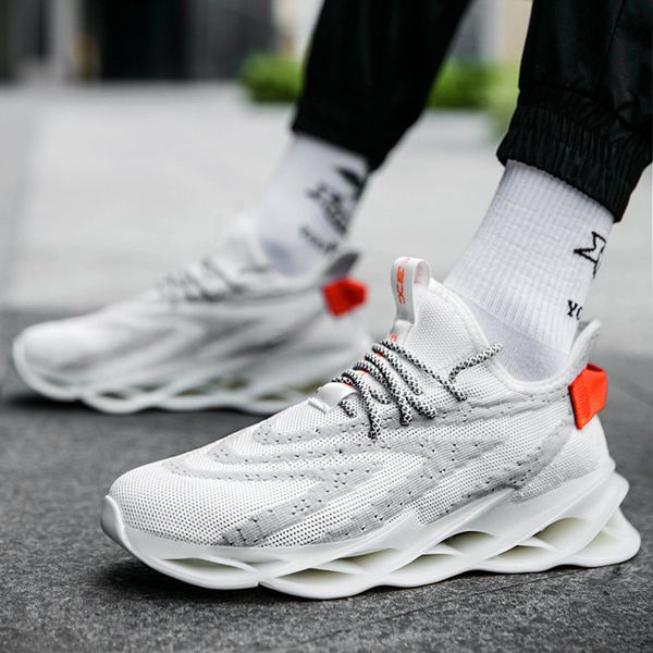 

brand men's high-sneakers lightweight running shoes comfortable casual shoes breathable vulcanized zapatos hombre new, Black