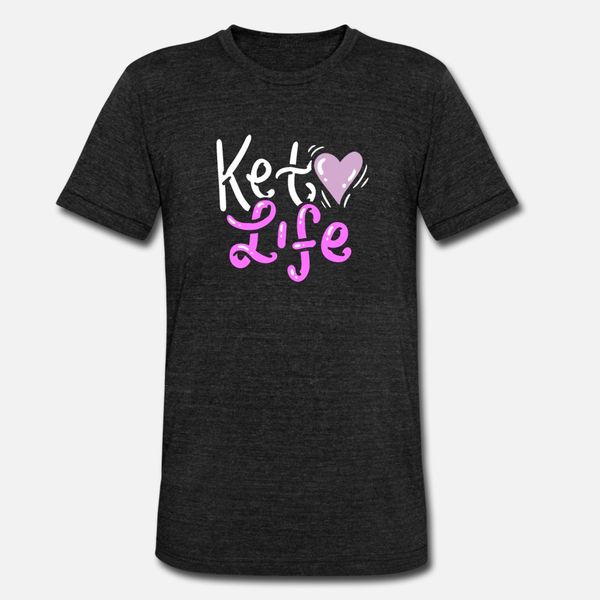 

keto diet keto life t shirt men personalized tee shirt size s-3xl clothing anti-wrinkle casual summer style family shirt