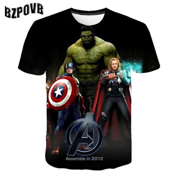 

punk marvel print 3d print shirts funny kawaii graphic men clothing