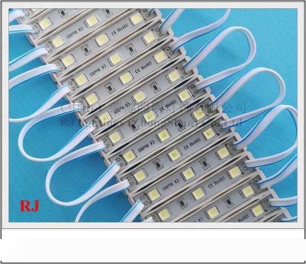 

smd 5054 led module for sign led light module dc12v 3 led 1.2w 130lm 64mm*9mm*4mm high bright