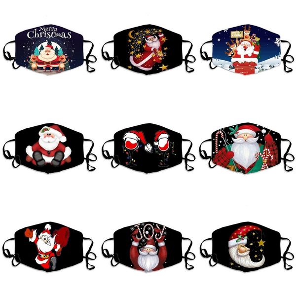 

new floral print mask breathable foldable mouth masks anti dust washableface mask housekeeping designer mask#775, Black