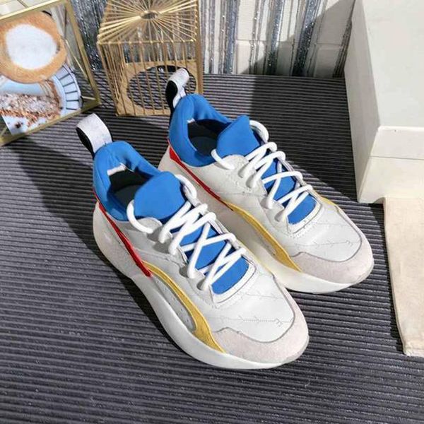 

stan smith gazelle breathable casual shoes womens color matching board sneakers lace edging female trainers with box & dustbag, Black