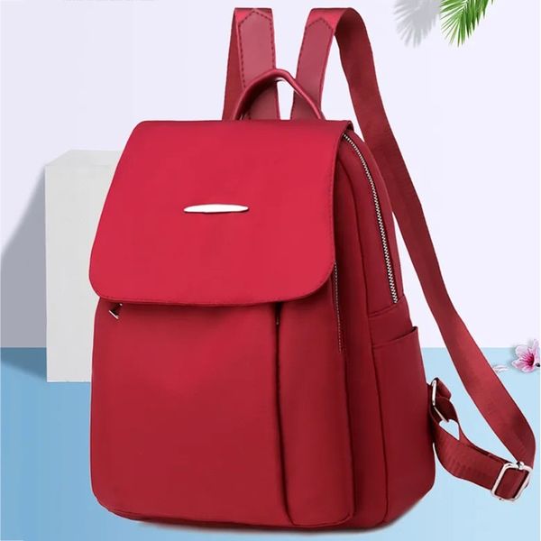

2020 fashion waterproof backpack women oxford cloth travel backpack school shoulder bags for teenage girls mochila