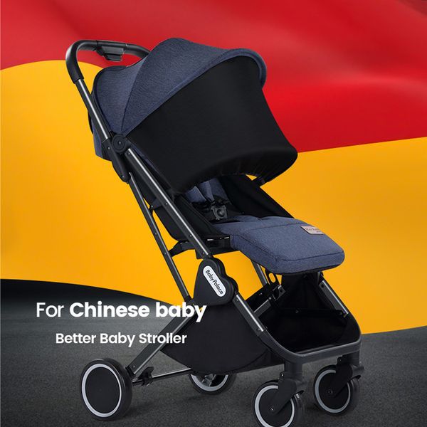 

2020 baby stroller is super light and can be carried by a reclining baby stroller folding high landscape baby's