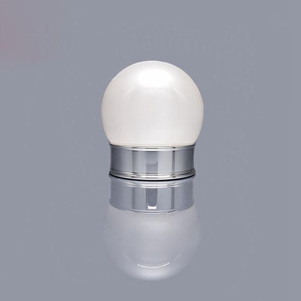 

novel design cosmetic jar,15g white round cream acrylic jar