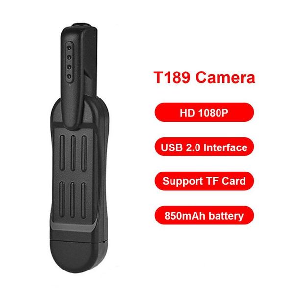 

mini cameras t189 pen camera full hd 1080p secret wearable body dvr digital dv