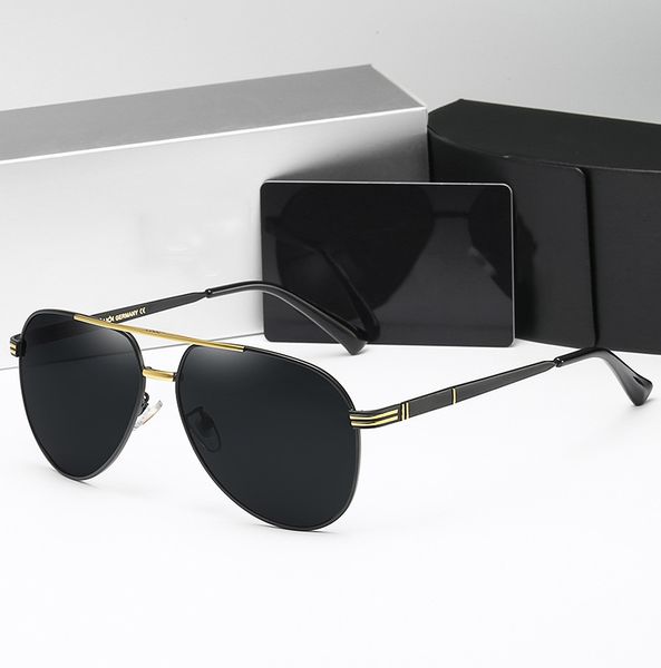 

brand new sunglasses men polarized driving glasses uv400 goggles pilot sun glasses for men with accessories gafas de sol, White;black