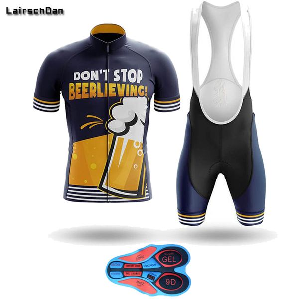 

long ao lairschdan mens cycling jersey summer short sleeve set maillot bib shorts bicycle clothes sportwear shirt clothing suit, Black;blue