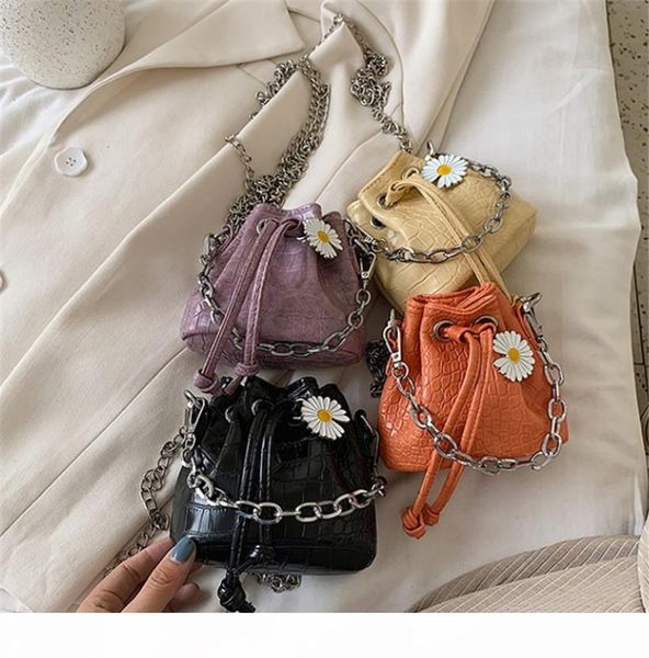 

new textured fashion niche textured stone mini bucket bag shoulder crossbody bag ph-cfy2006012