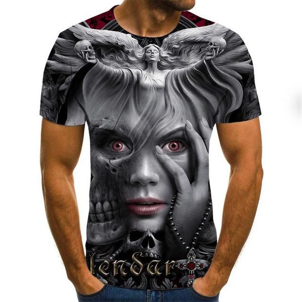 

3d zombie print horror 3d print shirts hentai plus size kawaii men clothing