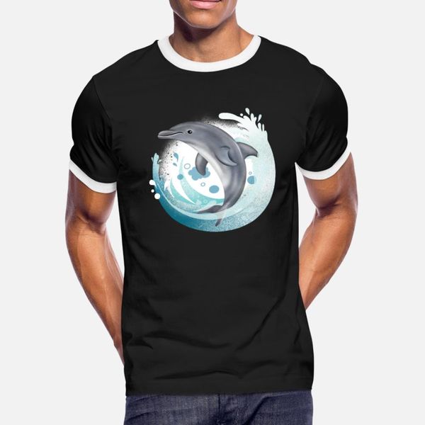 

tauch погружение дельфин delfin тенниски мужчина customize 100% хлопок плюс размером 3xl письмо сумасшедших смешного лета письма рубашки