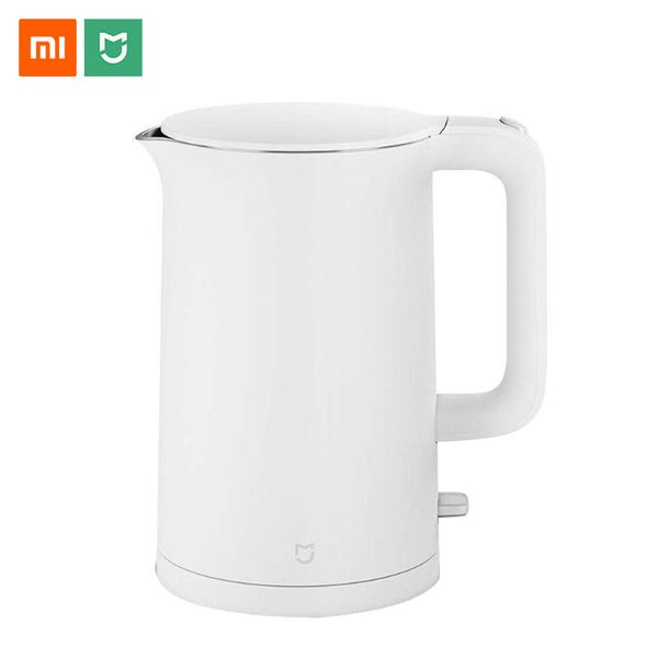 

mijia electric kettle stainless steel 1.5l auto power-off protection wired handheld instant heating water bioler pot
