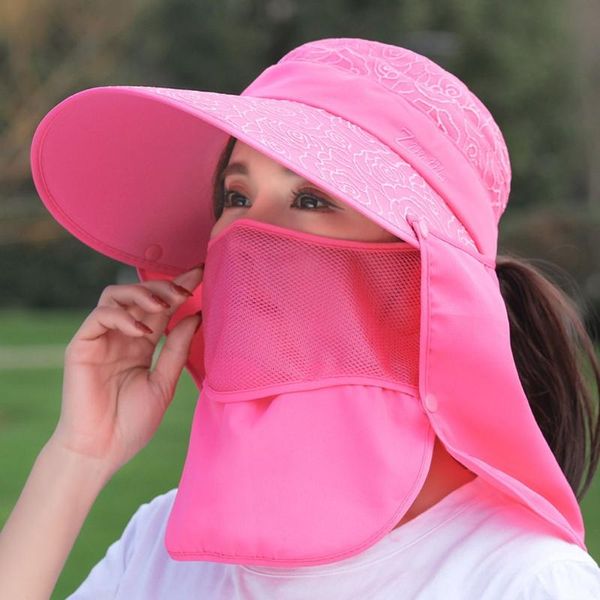 

sun hats for women visors hat fishing fisher beach hat uv protection cap pink casual womens summer caps wide brim, Blue;gray