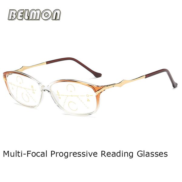 

belmon multi-focal progressive reading glasses женщина дальнозоркостью диоптрий женщина степень оправа 1,0 + + 1,5 + 2,0 + 2,5 + 3,0 rs795, White;black