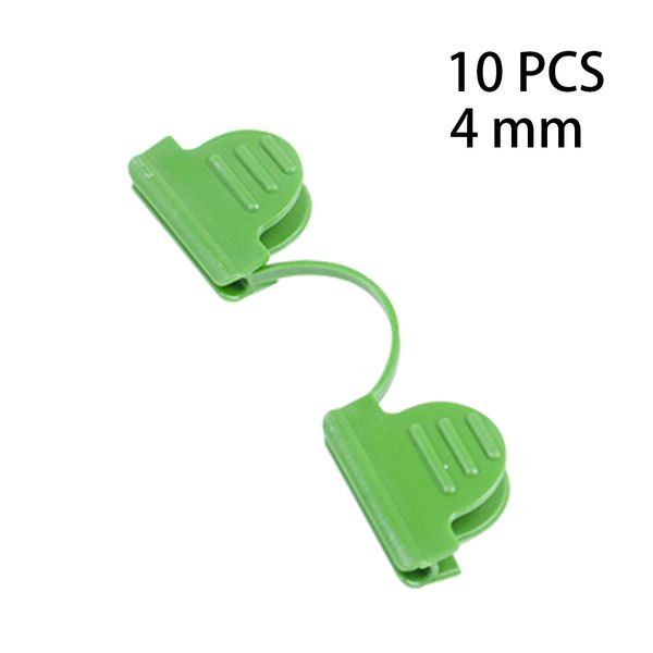 

10pcs round tube stake plastic clip frame pipe windproof greenhouse film 4mm 6mm