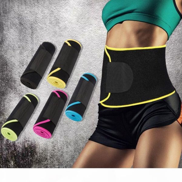

adjustable waist back support waist trainer abdomen slimming sports belt sports belly belt home daily accessory, Black;brown