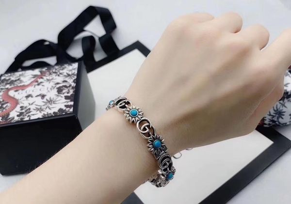 

16.18cm new sun flower ladies charm bracelet infinity bracelet fashion snap bracelet 925 sterling silver bracelets003, Golden;silver