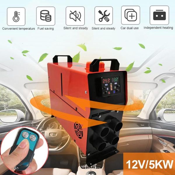 

auxiliary heater 12 v 5000w air diesels parking car heater 5kw car for trucks boats bus webasto lcd display