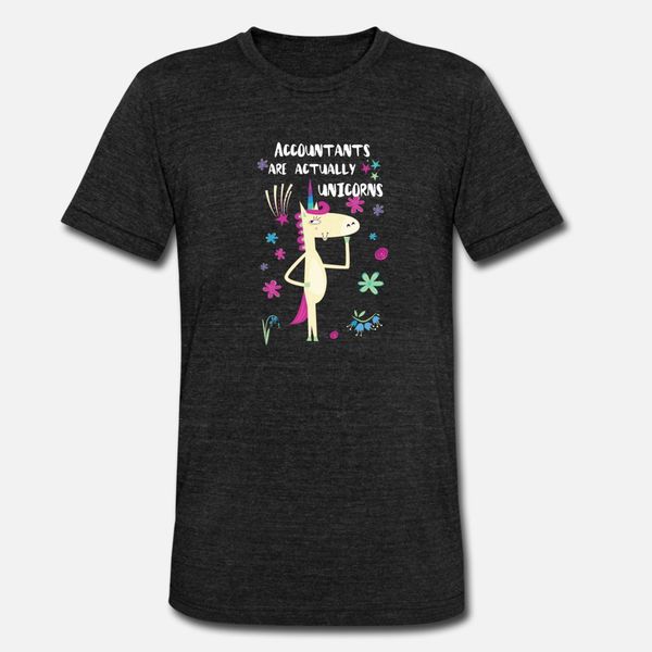 

accountants are actually unicorns t shirt men designer 100% cotton o neck cool sunlight new fashion summer style unique shirt