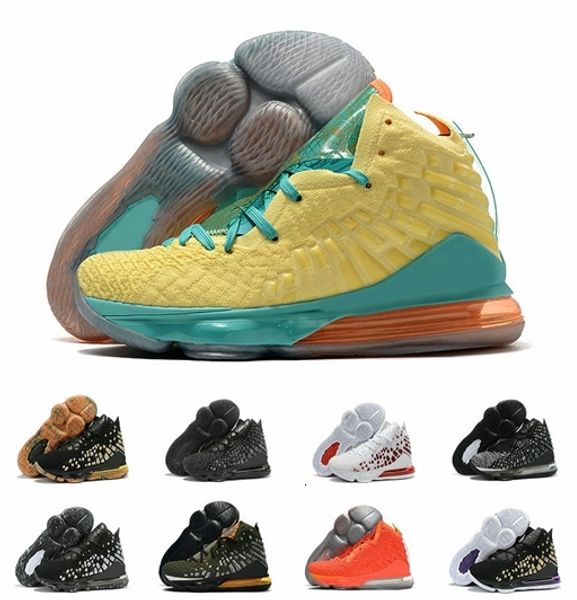 

2020 zoom 17s xvii ep currency hfr pe pakistan sunset university red carpet infrared win lakers bron 2k svsm mens basketball shoes 7-12, Black