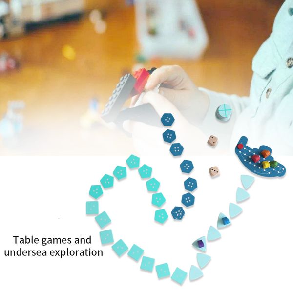 

3 to 6 players paper deep sea adventure board game kit funny family party durable english rules children toy kids gift holidays