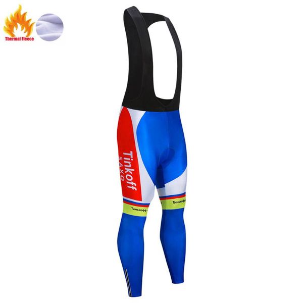 

2020 winter thermal fleece cycling long bicycle bib pants 9d gel pad bike bib tights mtb men ropa ciclismo cycling pants, Black;blue