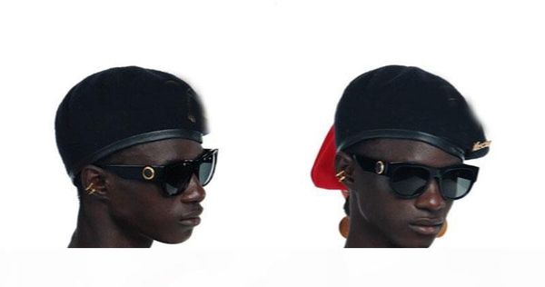 

wholesale new fashion designer optical glasses 4359 plate frame clear lens simple style transparent eyewear, Black