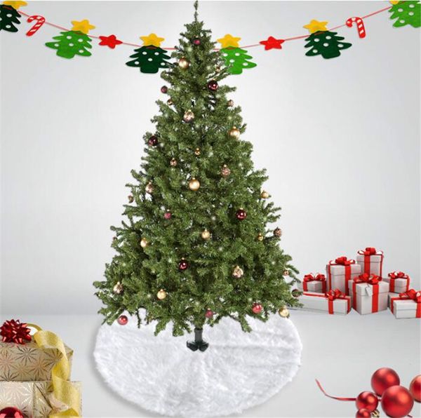

длинный волосатая белый рождественская елка юбка плюшевые пушистые xmas tree мат снег ковер пледы круглый покрытие пола рождественские декор
