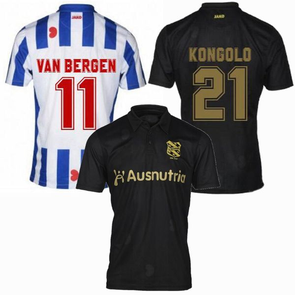 

2020 2021 sc heerenveen soccer jerseys home away 20 21 football shirt s-4xl, Black;yellow