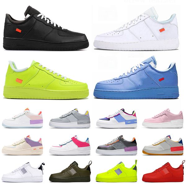 

off black volt low mca university blue white one 1 platform running shoes utility volt mens trainers shadow sapphire women sports sneakers