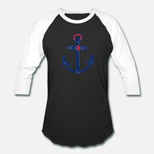 

navy anchor t shirt men print tee shirt plus size 3xl interesting funny casual summer novelty shirt