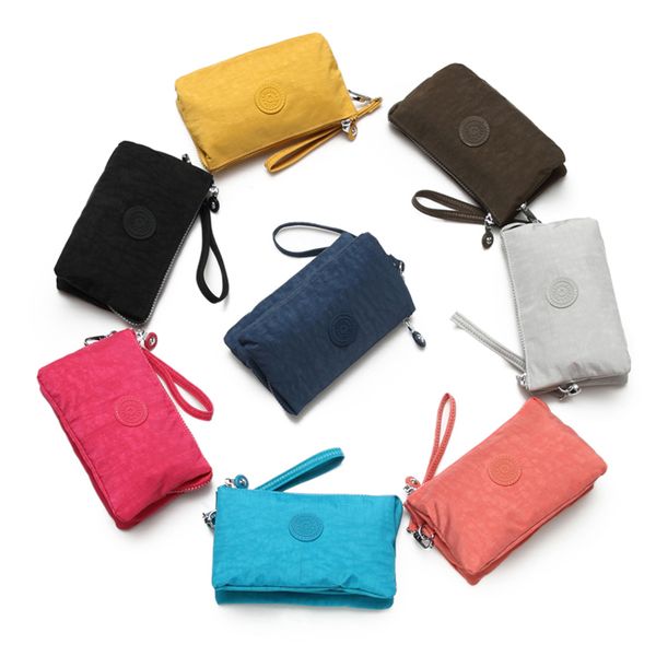 

kedanison nylon smart women clutches lady mini wallet female coin holder