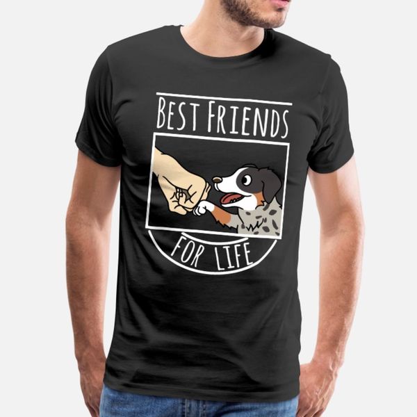 

australian shepherd friends t shirt men personalized tee shirt euro size s-3xl cool sunlight breathable summer style trend shirt