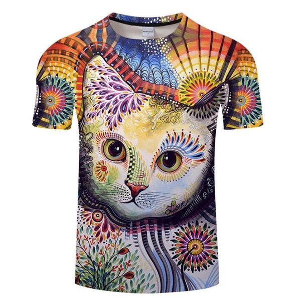 

cloudstyle animal monkey male summer 5xl 3d print shirts humor horror kawaii men clothing